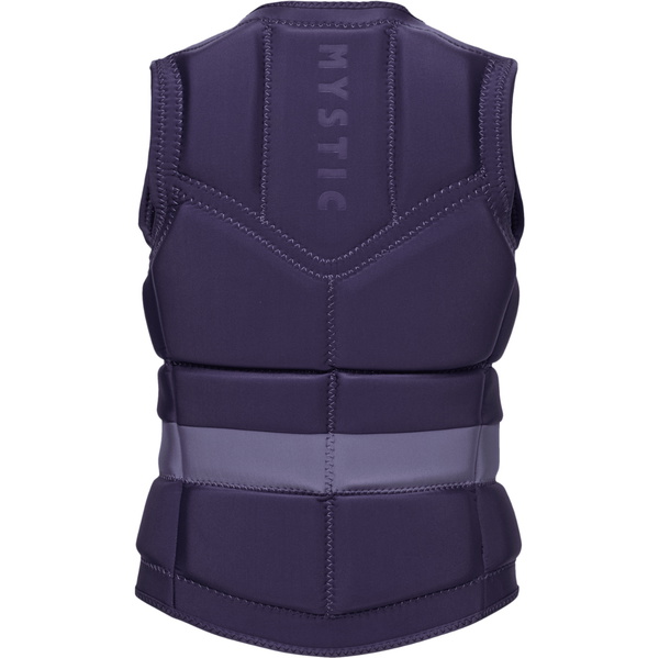 2025 Mystic Femmes Evoke Front Zip Gilet Wake Impact 35005.250695 - Purple